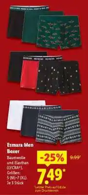 Lidl Esmara Men Boxer Angebot