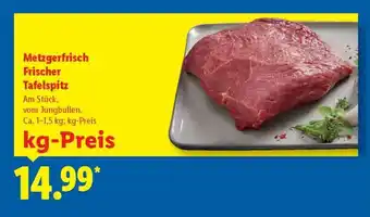 Lidl Metzgerfrisch Frischer Tafelspitz Angebot