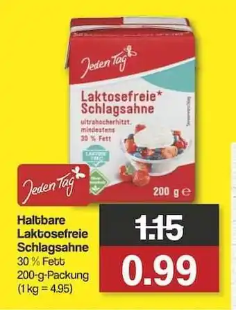Famila Nord Ost Haltbare Laktosefreie Schlagsahne Angebot