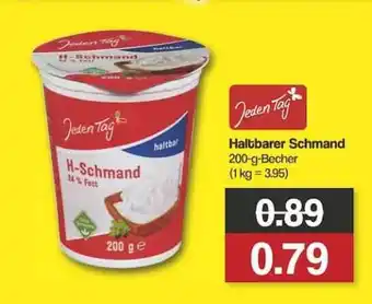 Famila Nord Ost Jeden Tag Haltbarer Schmand Angebot