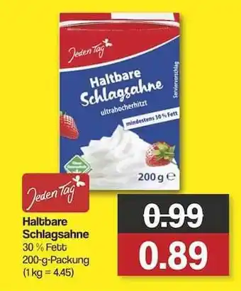 Famila Nord Ost Haltbare Schlagsahne Angebot