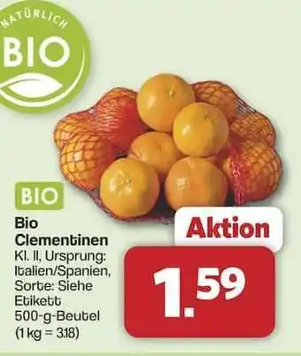 Famila Nord Ost Bio Clementinen Angebot