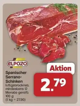 Famila Nord Ost Spanischer Serrano-Schinken Angebot