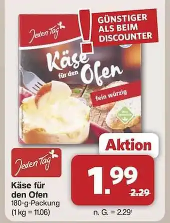 Famila Nord Ost Käse für den Ofen Angebot