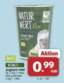 Famila Nord Ost NATURWERT Bio Joghurt mild Angebot