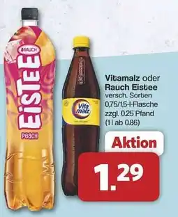Famila Nord Ost Vitamalz oder Rauch Eistee Angebot