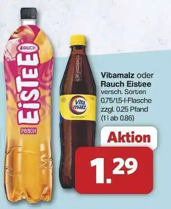 Famila Nord Ost Vitamalz oder Rauch Eistee Angebot