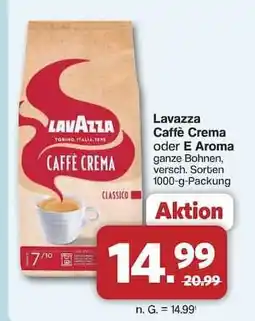 Famila Nord Ost Lavazza Caffè Crema oder E Aroma Angebot