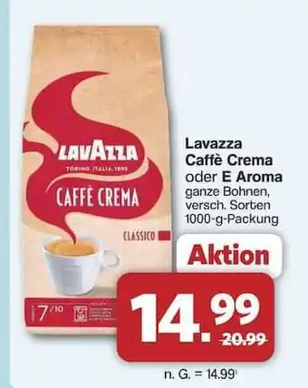 Famila Nord Ost Lavazza Caffè Crema oder E Aroma Angebot