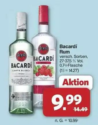 Famila Nord Ost Bacardí Rum Angebot