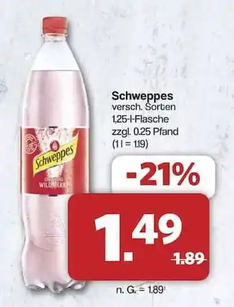 Famila Nord Ost Schweppes Angebot