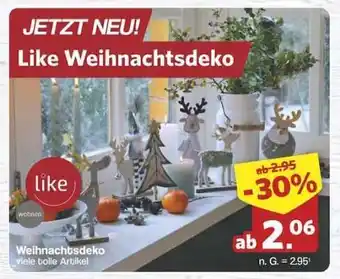 Famila Nord Ost Like Weihnachtsdeko Angebot