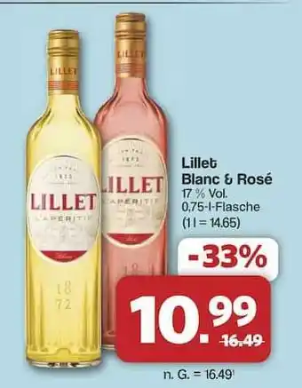 Famila Nord Ost Lillet Blanc / Rosé Angebot