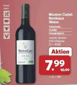 Famila Nord Ost Mouton Cadet Bordeaux Weine Angebot