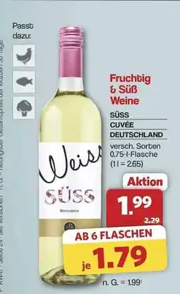 Famila Nord Ost Weiß Süß Wein Angebot