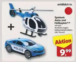 Famila Nord Ost Spielset Auto und Helikopter Angebot