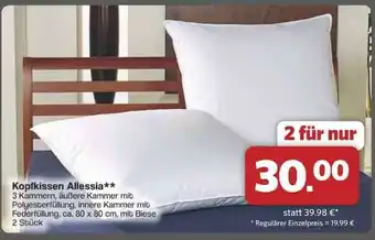 Famila Nord Ost Kopfkissen Allessia Angebot
