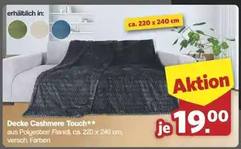 Famila Nord Ost Decke Cashmere Touch Angebot