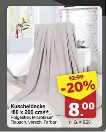 Famila Nord Ost Kuscheldecke Angebot