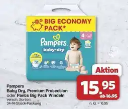 Famila Nord Ost Pampers Baby Dry, Premium Protection oder Pants Big Pack Windeln Angebot