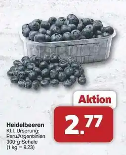 Famila Nord Ost Heidelbeeren Angebot