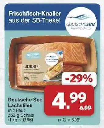 Famila Nord Ost Deutsche See Lachsfilet Angebot