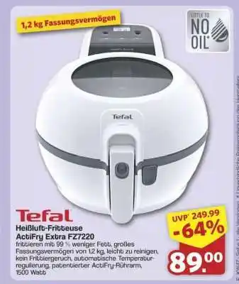 Famila Nord Ost Tefal Heißluft-Fritteuse ActiFry Extra FZ7220 Angebot