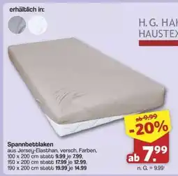 Famila Nord Ost Spannbettlaken Angebot
