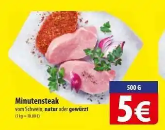 Famila Nord Ost Minutensteak Angebot