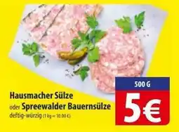 Famila Nord Ost Hausmacher Sülze oder Spreewalder Bauernsülze Angebot