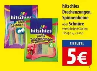 Famila Nord Ost Hitschies Drachenzungen, Spinnenbeine oder Schnüre Angebot