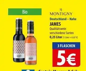 Famila Nord Ost JAMES Qualitätswein Angebot