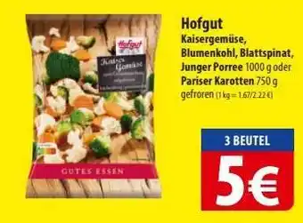 Famila Nord Ost Hofgut Kaisergemüse Angebot