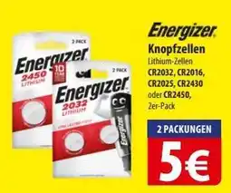 Famila Nord Ost Energizer Knopfzellen Angebot