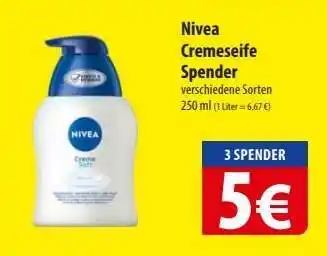 Famila Nord Ost Nivea Cremeseife Spender Angebot