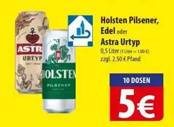 Famila Nord Ost Holsten Pilsener, Edel oder Astra Urtyp Angebot