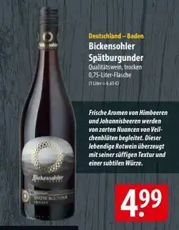 Famila Nord Ost Bickensohler Spätburgunder Angebot