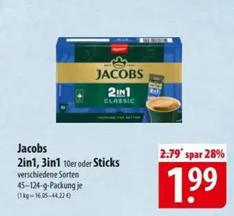 Famila Nord Ost Jacobs 2in1 / 3in1 Angebot