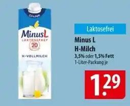 Famila Nord Ost Minus L H-Milch Angebot