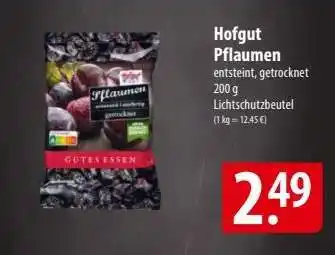 Famila Nord Ost Hofgut Pflaumen Angebot