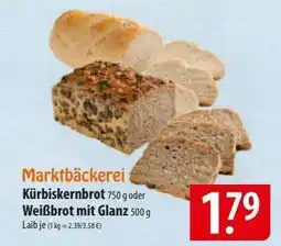 Famila Nord Ost Kürbiskernbrot oder Weißbrot mit Glanz Angebot
