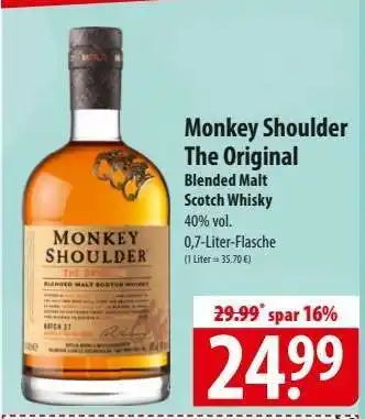 Famila Nord Ost Monkey Shoulder The Original Angebot