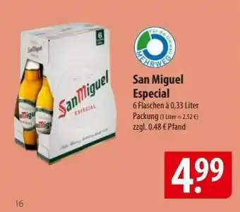 Famila Nord Ost San Miguel Especial Angebot