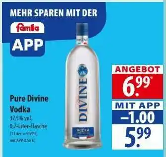 Famila Nord Ost Pure Divine Vodka Angebot