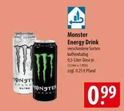 Famila Nord Ost Monster energy drink Angebot
