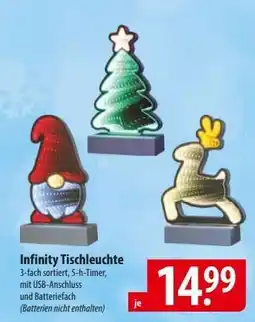 Famila Nord Ost Infinity Tischleuchte Angebot