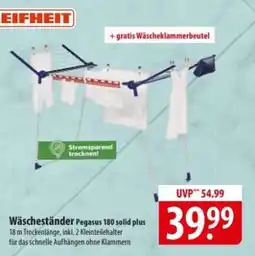 Famila Nord Ost Wäscheständer Pegasus 180 solid plus Angebot