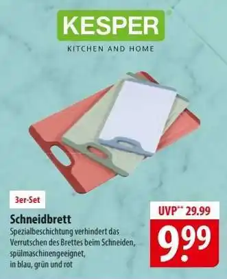 Famila Nord Ost Schneidbrett 3er-Set Angebot