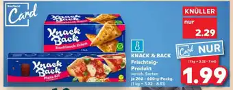Kaufland KNACK & BACK Frischteig-Produkt Angebot