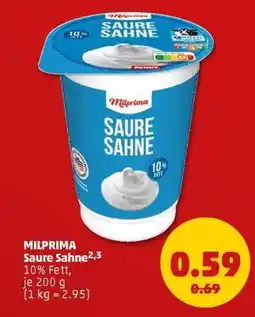 PENNY MILPRIMA Saure Sahne Angebot
